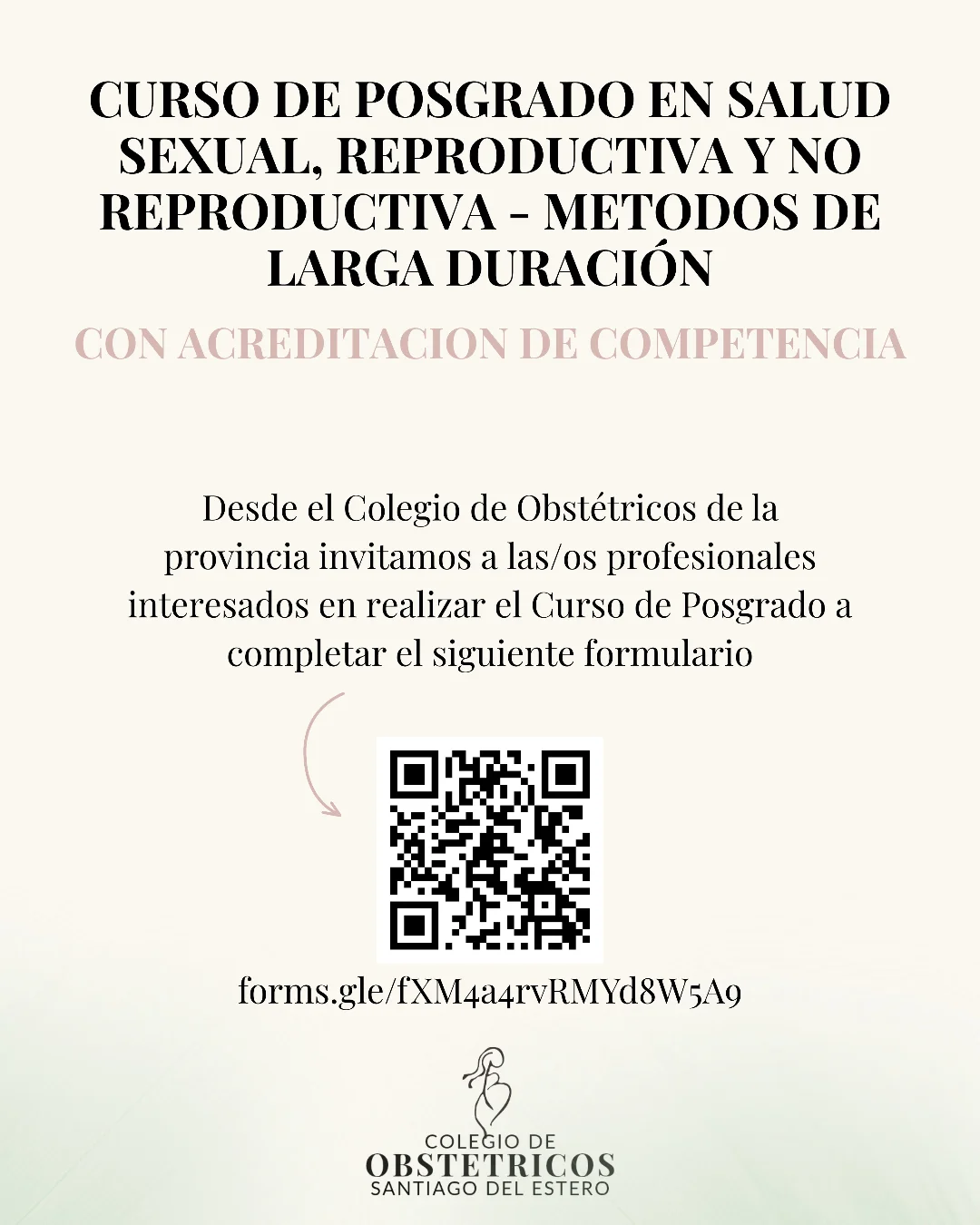 CURSO POSGRADO EN SALUD SEXUAL REPRODUCTIVA Y NO REPRODUCTIVA – METODOS DE LARGA DURACION